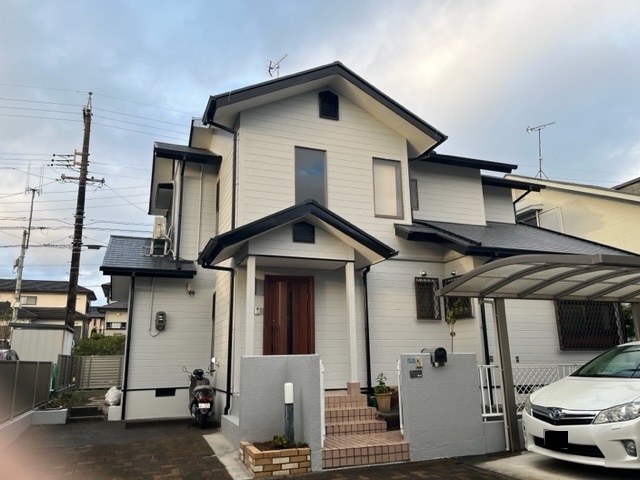 【藤枝市】K様邸　外壁・屋根塗装　完工！