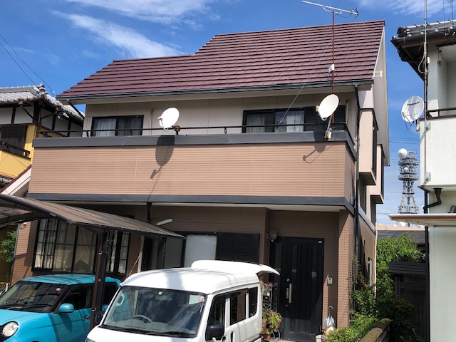 【島田市】M様邸　屋根塗装　完工！