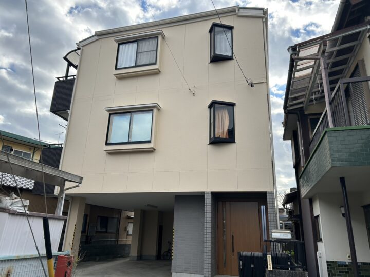 綺麗なベージュになりました！【静岡市清水区 S様邸】